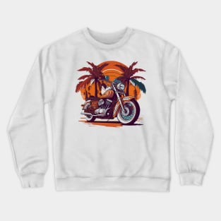 Vintage Spirit, Modern Ride - Indian Chief Crewneck Sweatshirt